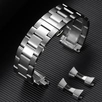 Butterfly Clasp Stainless Steel Strap for Tissot Watch Band 20mm 22mm Universal Wristband 12 14 16 18 24mm Silver Solid Bracelet 12mm sidabras
