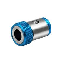Daugiafunkcis universalus magnetinis žiedas 1/4 metalinio atsuktuvo antgalio mėlyna