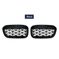 Automobilio priekinio buferio grotelės Deimantinės grotelės BMW 1 serijos F20 F21 LCI 2016 2017 ABS Meteor Grotelės Inkstų keitimas Lenktyninės grotelės Glossy Black