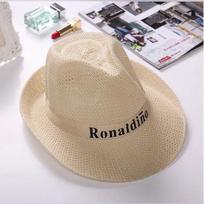 Vasaros Vyriška Paplūdimio Apsauginė nuo Saulės Skrybėlė Džiazas Panama Unisex Trilby Fedora Skrybėlė Gangsterio Kepurė smėlis