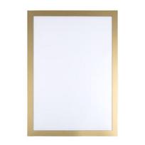 A5/A6 magnetinio ženklo laikiklis, pritvirtintas prie sienos lipnus nuotraukų ekrano rėmas, skaidrus PVC A5 auksinė