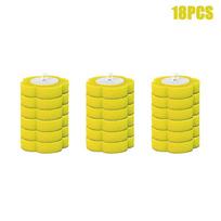 18/36 vnt. Tualeto šepetys Vienkartinė keičiama galvutė Valymo rinkinys Tualeto dubens šepetys WC priedai Įrankis 36PCS mėlyna