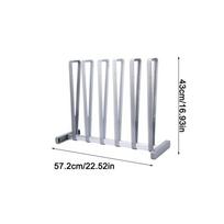Shoe Rack Stand Snow Boot Holder Save Space Stainless Steel Shoes Storage Shelf Organizer For Home Accessories Shoe Storage sidabras