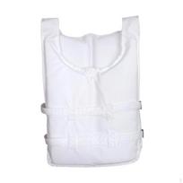 Kayak Life Vest Comfortable Sleeveless Jacket for Surf Boating Kayaking balta