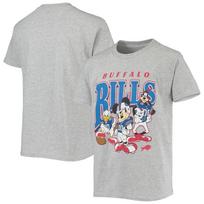 Bills Junk Food Disney Mickey Huddle Up T-Shirt All Size For Adults DTG Reprint M