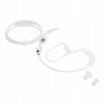 Ausinės su mikrofonu 3.5mm stereo, baltos