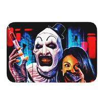Halloween Movie Terrifier Front Door Floor Entrance Mat Indoor Horror Clown Bath Kitchen Doormat Balcony Carpet Rug 40x60cm
