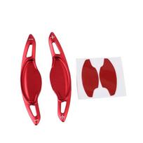 Shifter Paddles for Honda Civic -2026,Accord/CR-V -2026 Aluminium Car Steering Wheel DSG Gear Extend Accessories 2pcs raudona