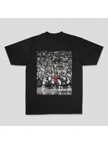 2025 Summer Michael Jordans American Print T-Shirt Men's Women's Loose 100% Cotton Direct Spray Summer Loose Short Sleeve Tee S juoda