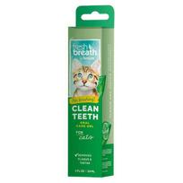Tropiclean Fresh Breath Clean Teeth Gel for Cats - dantų gelis katėms, burnos higienai