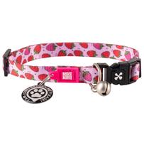 Max&Molly GOTCHA! Smart ID Katės Antkaklis Strawberry Dream - spalvingas katės antkaklis su išmaniuoju pakabuku