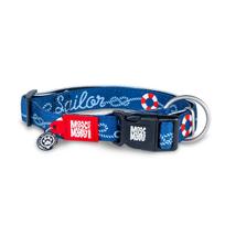 Max&Molly GOTCHA! Smart ID antkaklis Sailor - išmanusis žyma antkaklis šunims, jūrinis raštas