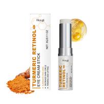 Turmeric Retinol Eye Cream Anti Dark Circles Firming Skin Fade Fine Lines Instant Eye Repair Serum Stick for Women Eyes Care