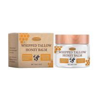 Beef Tallow and Honey Balm for Women: Organic Grass Fed Whipped Beef Tallow for Skin - Beef Tallow Face Moisturizer Infused with Manuka Honey, Beeswax 1PCS
