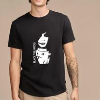 Black Veil Brides Concert Tour TShirt featuring Andy Biersack  White on Black S