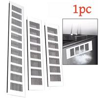 1PC Parts Accessories Household Air Vent Grille Wall Ventilation Cover Wardrobe  Aluminum For Cupboard (Silver,200x80mm) sidabras