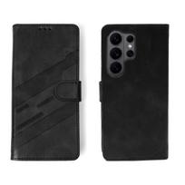 Vintage Leather Wallet Flip Case For Samsung S26 Ultra S25 FE S24 S23 Plus S22 A15 A35 A16 A26 A36 A17 A37 A57 5G Full Protection Card Holder Cover Galaxy S26 juoda