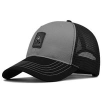 Big Head Man Plus Size Baseball Cap Men Summer Cotton Mesh Trucker Hat Male 3d Large Size Snapback Hats 56-60cm 60-68cm L 55-60cm pilka spalva