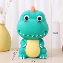 1 Piece Lovely Money Pot Decorative Storage Container Dinosaur Piggy Bank Vinyl Safe Creative Saving Box Gift For Girls Birthday A1 black