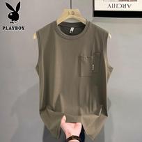 PLAYBOY Men's Cotton Casual Tops XXL