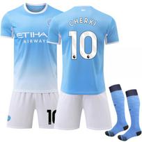 2627 No. 10 Cherki World Cup Manchester City Home Blue Jersey 16