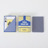 Durable Waterproof Playing Card PVC Plastic Smooth Poker Club Cards Scrub Large Font Texas Hold'em for All Poker Games