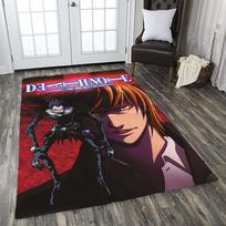 „Death Note“ komiksas su spausdintu kilimu Svetainės miegamojo plotas Kilimėlis Kavos staliukas Anime Kilimėlis Animacinis kilimėlis Neslystantis namų dekoravimas 40cm x 60cm