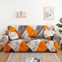 Sofos užvalkalas Medvilninis spausdinimas su gėlėmis Sofos rankšluostis Slydimas sofos užvalkalai svetainei sofos užvalkalas Funda sofa Protect Baldai 1-seat 90-140cm