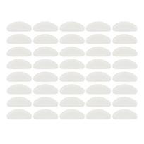 20 porų silikoninių akinių nosies pagalvėlių D formos neslystančios lipnios nosies pagalvėlės visų tipų akiniams Transparent
