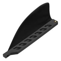 4,6 colio / 3 colių banglentės pelekas, minkštas centrinis, pripučiamai SUP irklentei ilgajai lentai Black 3"