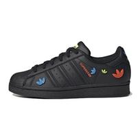 Adidas Originals Superstar Casual Comfortable Durable Breathable Low-Top Kids Sneakers Kids Sneakers Black GV8875 38