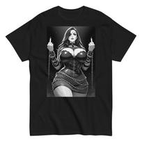Karštas Ecchi Anime Mergina Hentai Seksualus Manga Waifu Trumpomis Rankovėmis Unisex Marškinėlis S