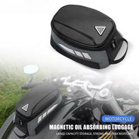 Magnetinis Motociklo Bakelio Krepšys EVA Kietas Korpusas Motociklo Kuro Bakelio Krepšys 4.5L Nešiojamas Kortelės Telefono Įrankių Krepšys Universalus Juodas fuel tank bag juoda