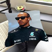 racing driver L-Lewis H-Hamilton Square cushions suitable for use in guesthouses bedrooms living rooms sofas and when traveling 30cmx30cm gray
