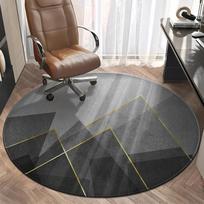 Bedroom round floor mat dirt resistant round carpet office computer gaming swivel chair rocking table study stool under study 80cm