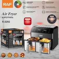 European Double Pot Large Capacity Oil-Free Air Fryer with Smart Touchscreen EU Standard