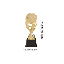 Crown Award Cup Plastic Prize Cup New Gold Trophy Awards  Sports Winner B