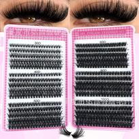 Mixed Pack 3040506080100D Large Capacity Eyelash Book - Dense Curl 8-16mm