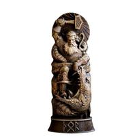 New Resin Ornament Thor Loki Odin Shaped 3D Statues  Home Ornament Decoration Crafts