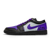 Jordan Air Jordan 1 Cushioning Abrasion Resistant Cushioning, Wear Resistant Low top Vintage Basketball Shoes Men's 553558-093(Team1326-) 45
