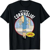 Beavis and Butt-Head The Great Cornholio Graphic T-Shirt T-Shirt S juoda