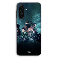 Case For Samsung Galaxy A57 Tanjiro Nezuko Demon Slayer Maniacase juoda