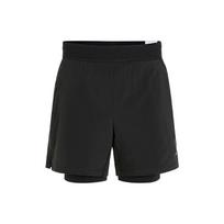 Nike Yoga 2-in-1 Austi Treniruočių Šortai Vyriški Šortai Juodi DC5321-010 S black