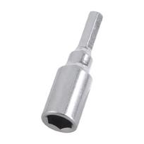 Transducer Adapter 1/4inch Hex 6.35mm To 4mm Magnetic Adapter Sleeve Socket For Screwdriver Drill Bit Electronic 1