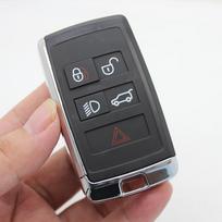 Cocolockey 5 mygtukų nuotolinio rakto korpusas Range Rover Sport Evoque Vogue Velar, Land Rover Discovery 5, Jaguar Xe E-Pace Xf