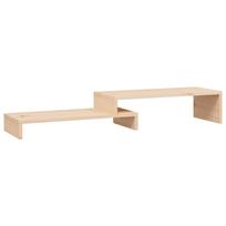 Monitor Stand (52 101) * 22 * 14 cm Solid Pine Wood