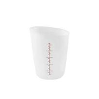 Baking Tools Silicone Measuring Cups Double Scale Ounce Cups High Temperature Resistant Non-hanging Cups Kitchen DIY Cake Measuring Cups (as the picture,White medium size 250ml)
