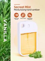 50ml Air Freshener Car Fragrance Spray Fresh Air Long-Lasting Fragrance Bathroom Hotel Valentine's Day Gifts Hand Sanitizer Bott vanilla beige