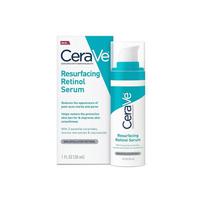 CeraVe Resurfacing Retinol Serum with Ceramides & Niacinamide for Blemish-Prone Skin 30ml, Clear