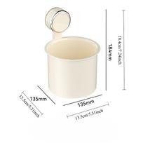 Suction Cup Waste Face Towel Rack Wall Hanging Cosmetics Storage Box Bathroom Wall Drain Face Towel Storage Bucket balta